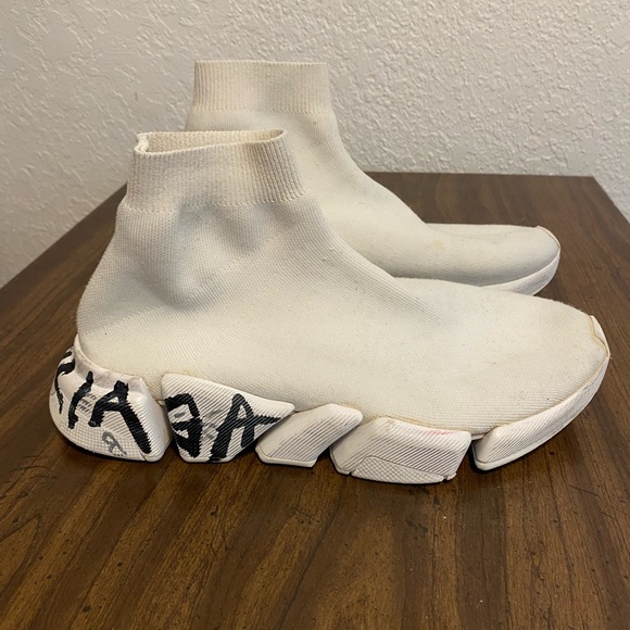 Balenciaga Graffiti Sock Shoes - Picture 1 of 4